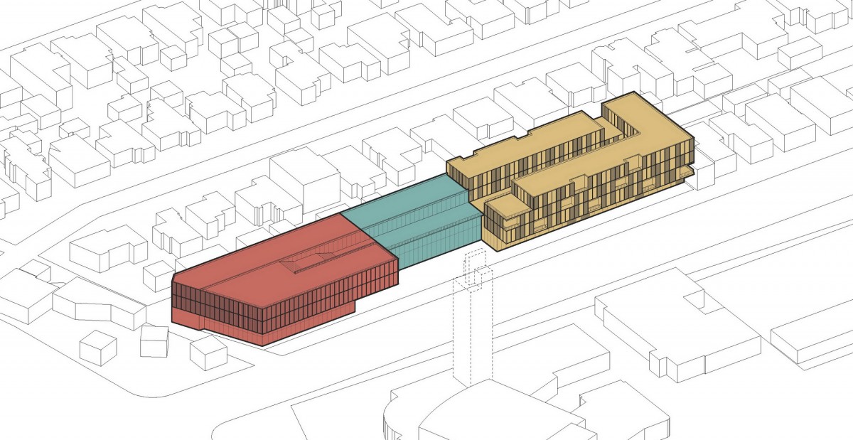 Mayme Clayton Museum Mixed-Use Layout