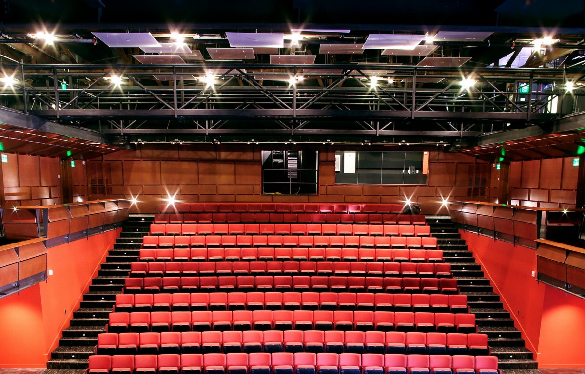 Kirk Douglas Theatre Exterior Front View