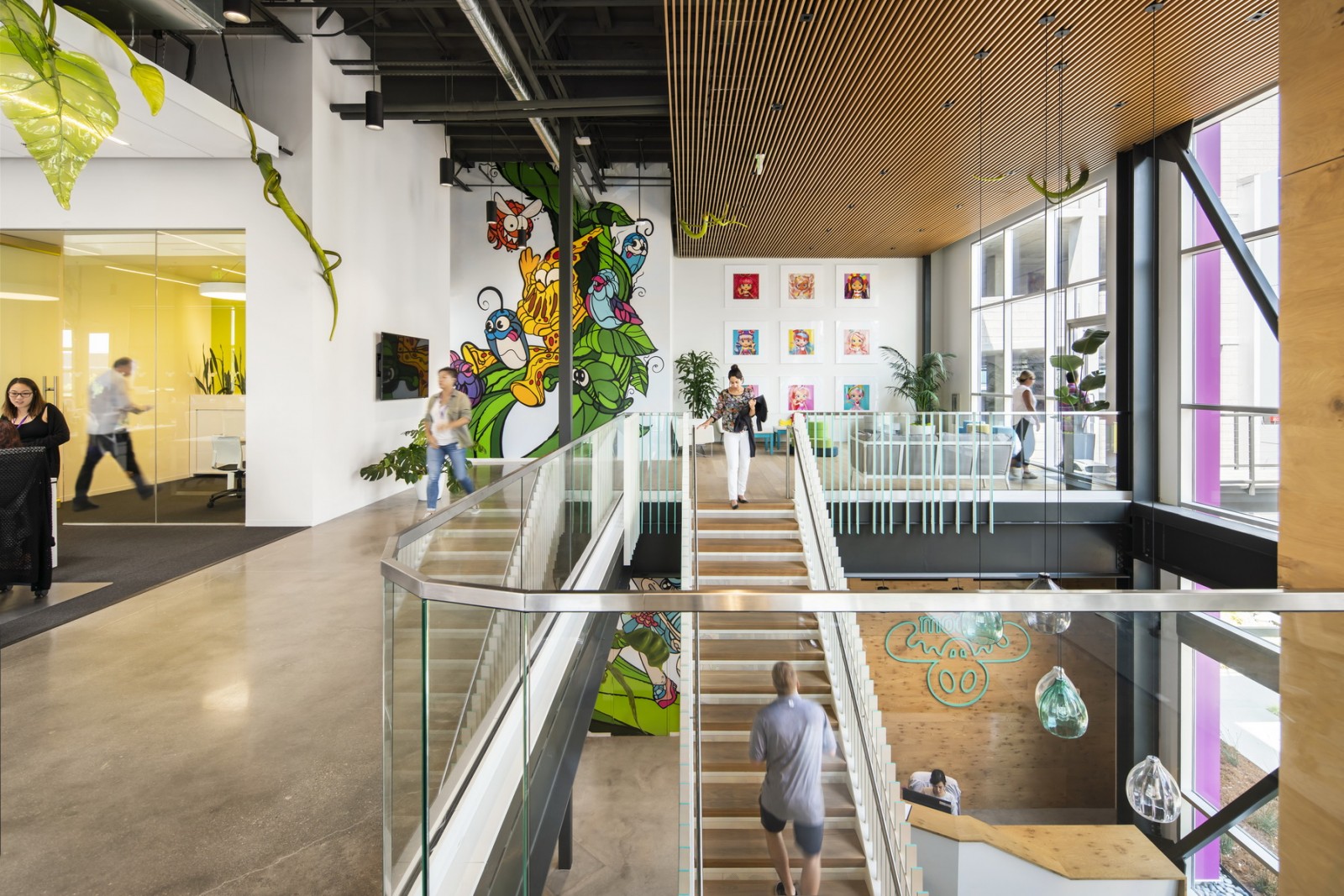 Moose Toys Modern Office Design EYRC Architects