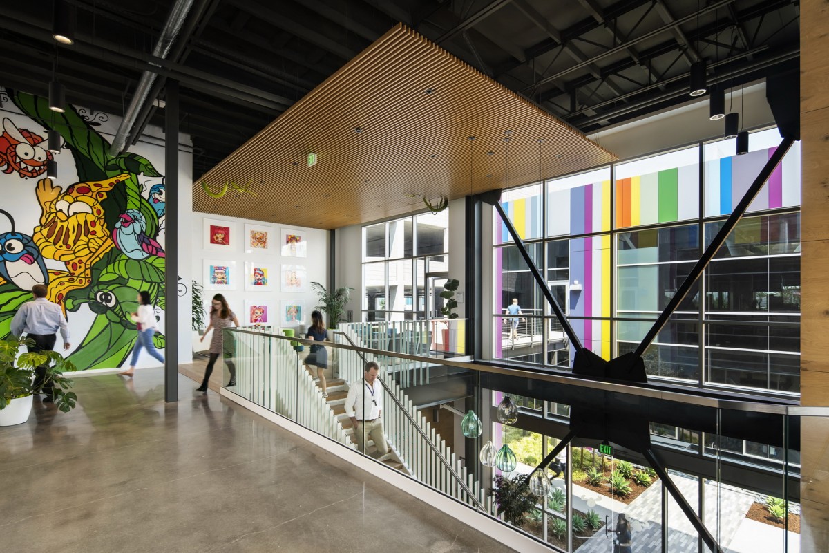 Moose Toys Modern Office Design EYRC Architects