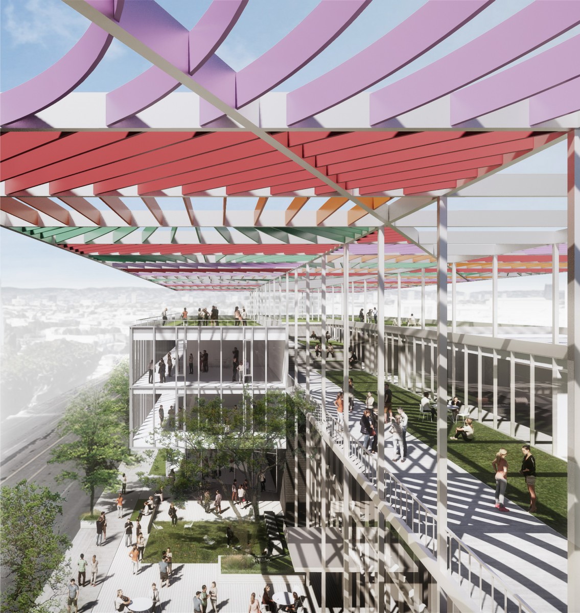 Mayme Clayton Museum Mixed-Use Exterior Concept