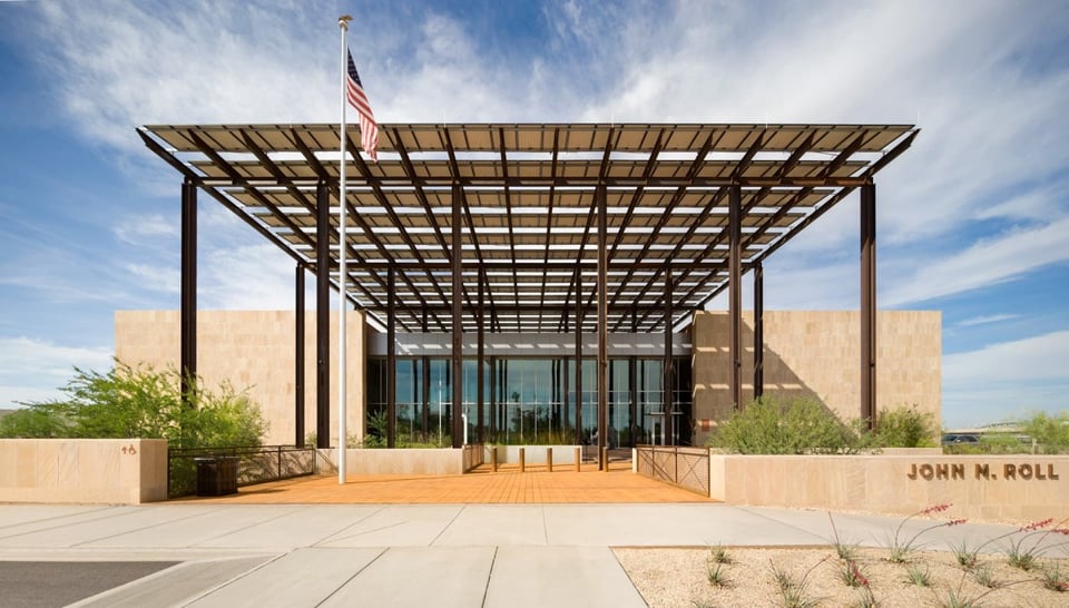 John M. Roll U.S. Courthouse Yuma AZ — EYRC Architects