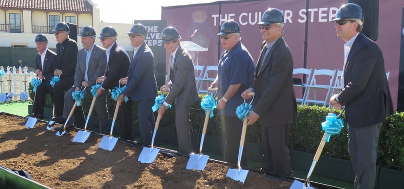 EYRC CELEBRATES THE CULVER STEPS GROUND BREAKING image