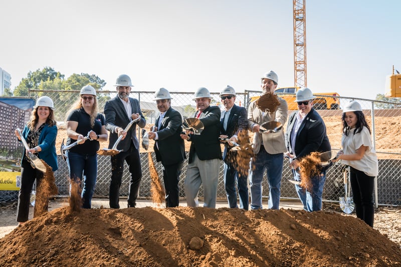 Our newest UC San Diego Project is in the ground! image