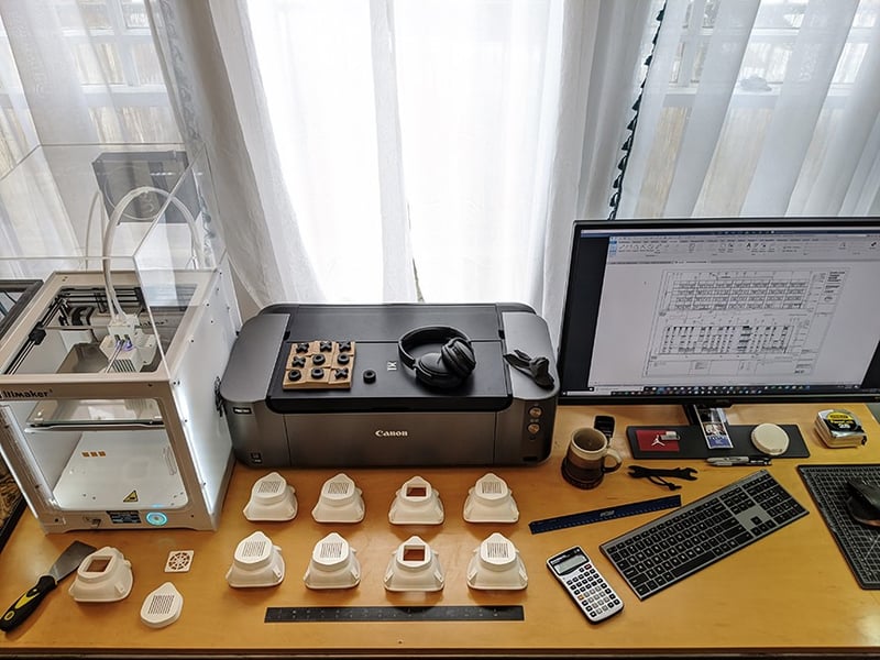 EYRC 3D PRINTING PPE TO COMBAT COVID-19 image