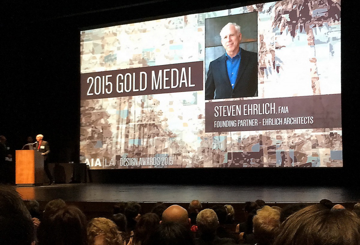Steven Ehrlich Wins 2015 Aia La Presidential Gold Medal