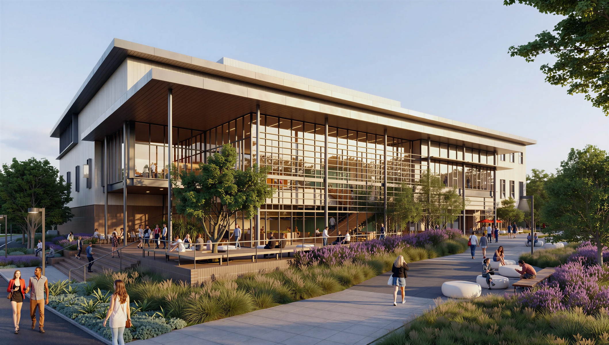 UC Irvine Classroom and Office Building